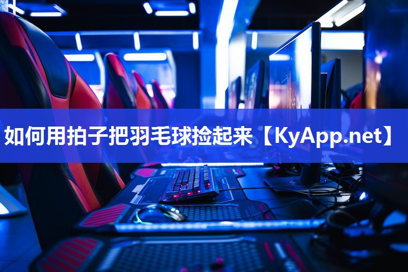 如何用拍子把羽毛球捡起来